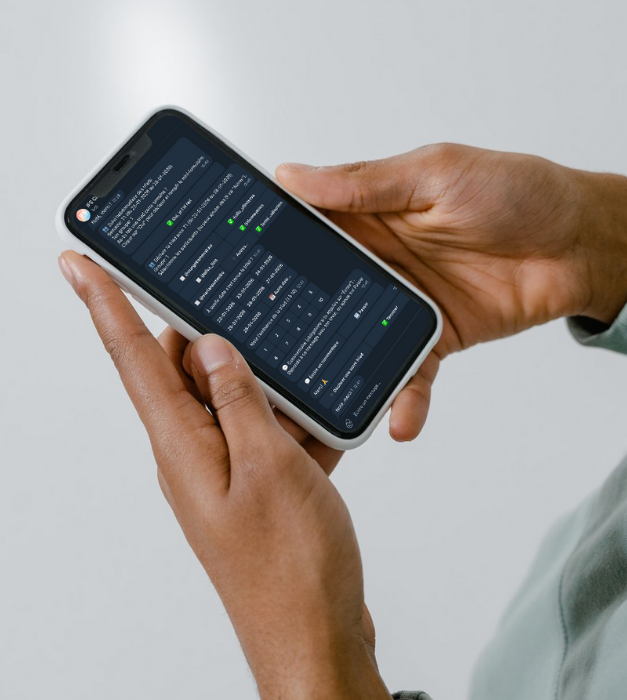 Illustration projet bot Telegram et automatisations