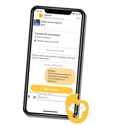Capture du projet Test IA Geev